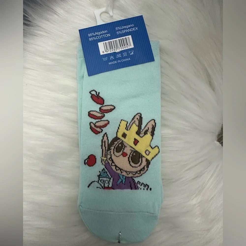 Cartoon Character Ankle‎ Socks – Labubu Inspired